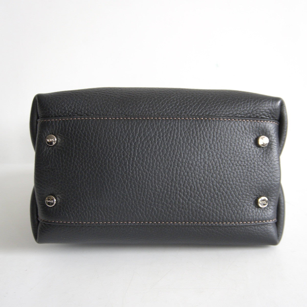 TOD'S T Timeless 2-Way Leather Mini Bag Black Size ONE SIZE