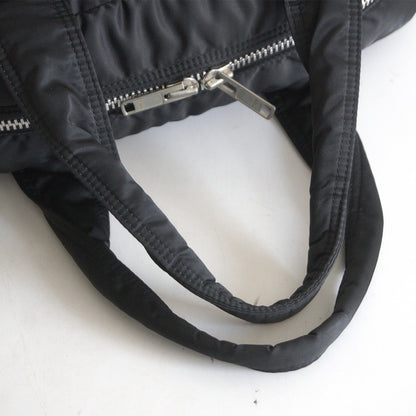 PORTER Tanker Black Nylon Boston Duffle Bag L Size ONE SIZE