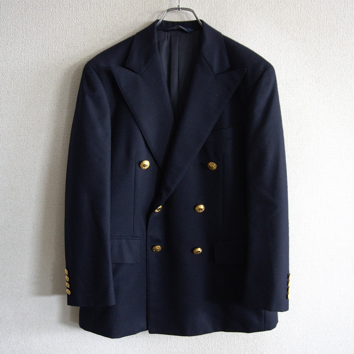 POLO RALPH LAUREN Navy Button Blazer Size 165