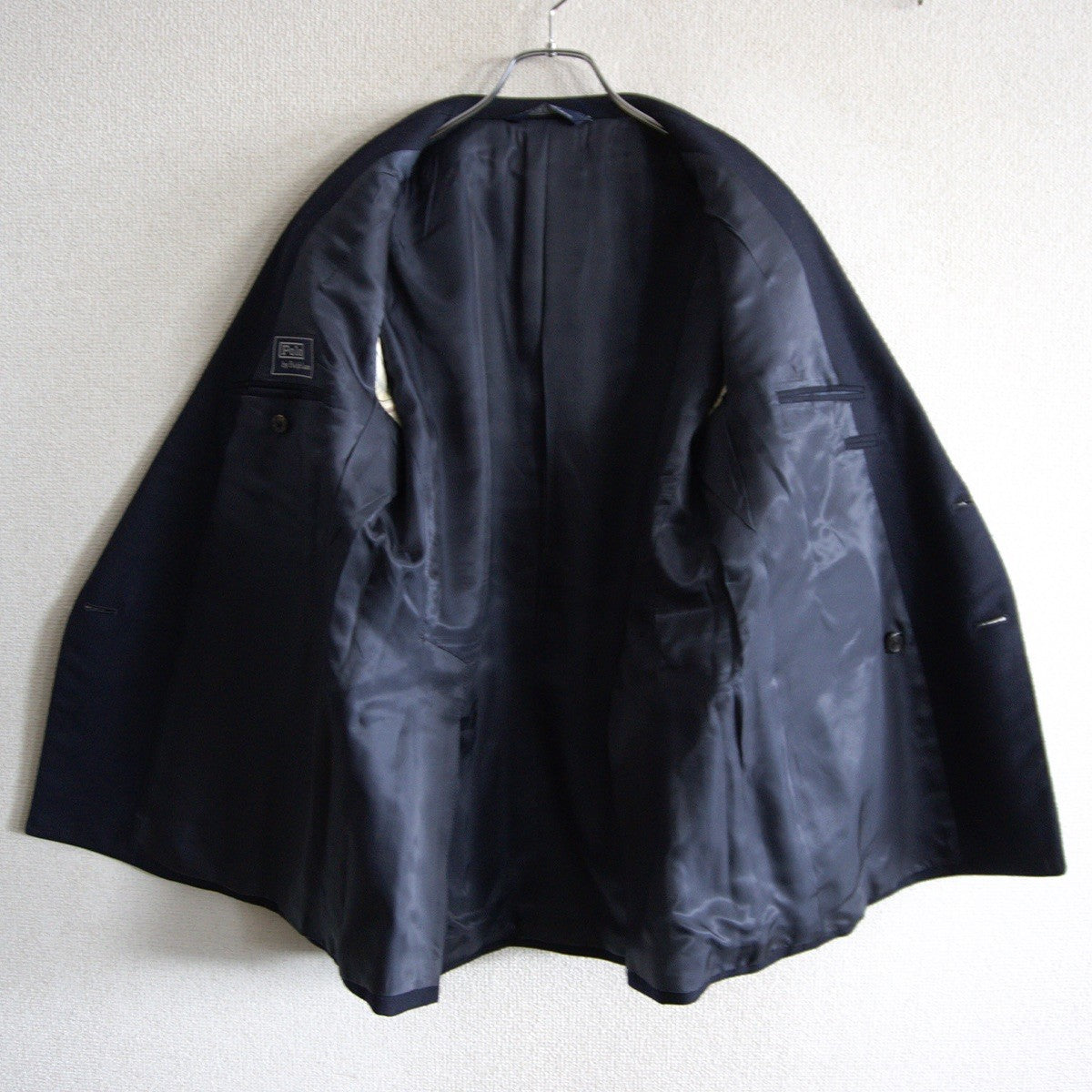 POLO RALPH LAUREN Navy Button Blazer Size 165