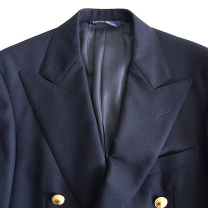 POLO RALPH LAUREN Navy Button Blazer Size 165