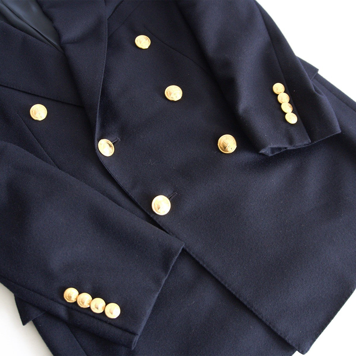 POLO RALPH LAUREN Navy Button Blazer Size 165