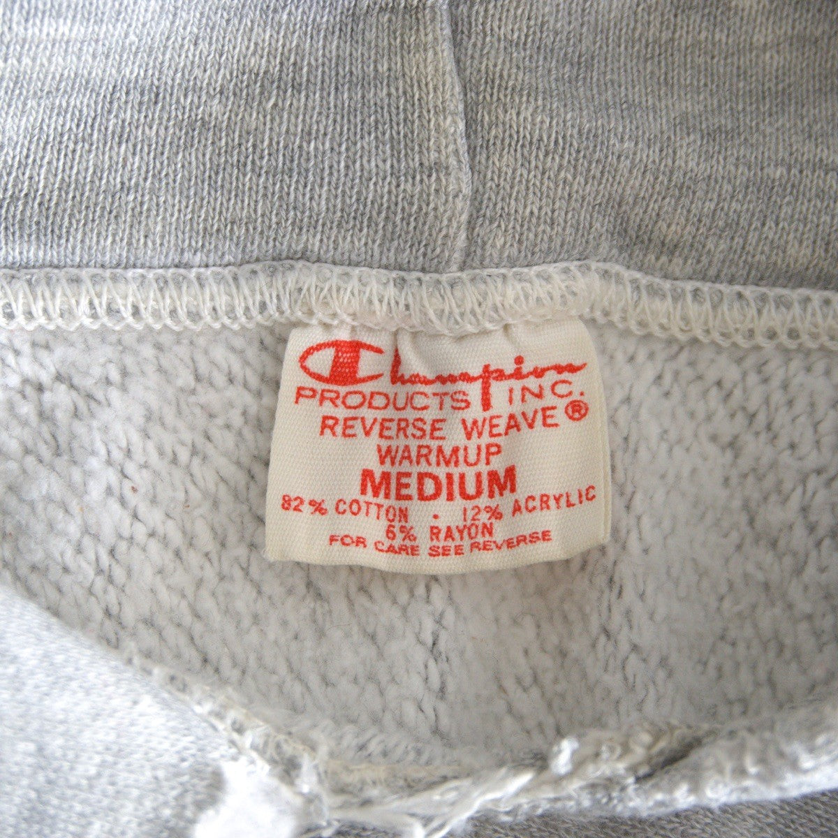 CHAMPION 70s Wingfoot Reverse Weave Hoodie Size M