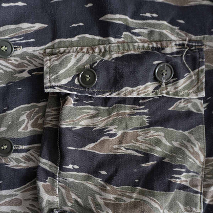 US Military 60s Vietnam Tiger Stripe Jacket Size A-L