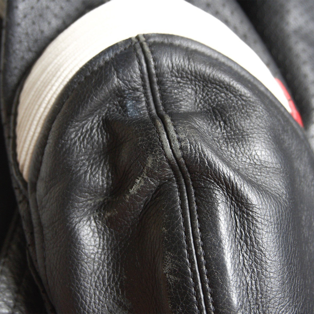 RS TAICHI GMX Arrow Racing Leather Jacket Black Size XL