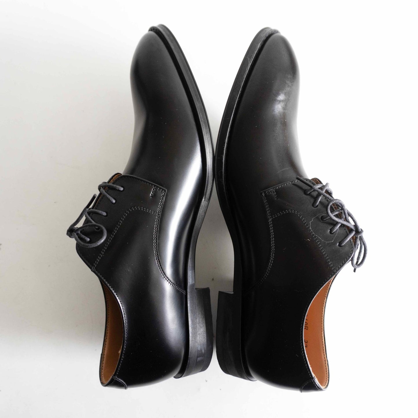 REGAL Straight Tip Leather Shoes Black Size 27cm