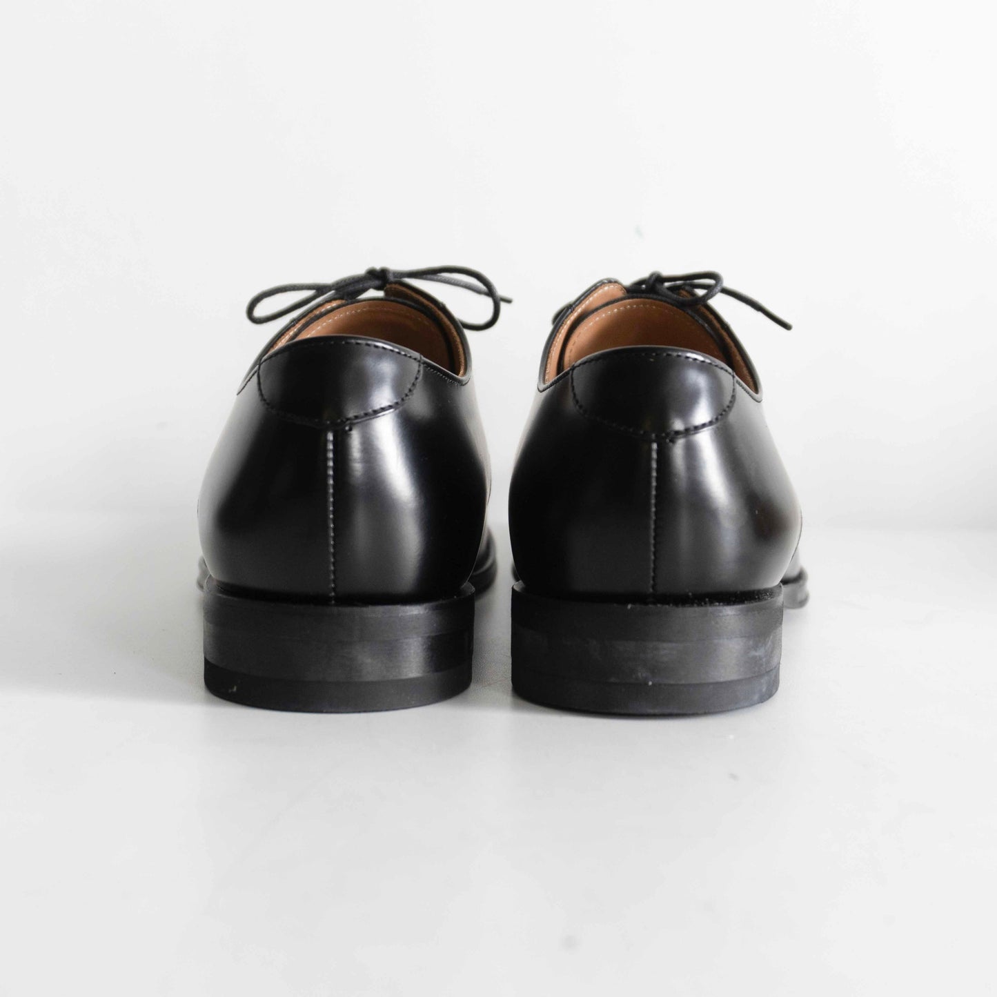 REGAL Straight Tip Leather Shoes Black Size 27cm