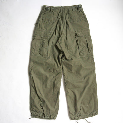 US ARMY 60s M-65 Aluminum Zip Cargo Pants Size SMALL-REGULAR