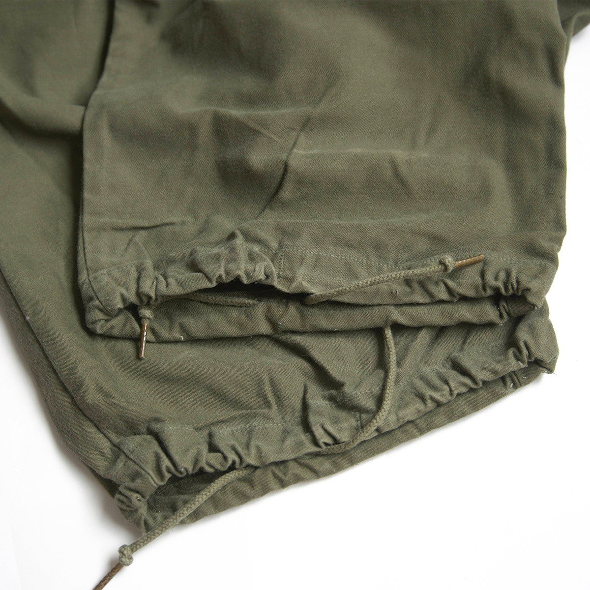 US ARMY 60s M-65 Aluminum Zip Cargo Pants Size SMALL-REGULAR
