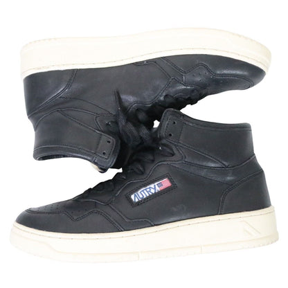 AUTRY Medalist Mid Leather Sneakers Black Size 27.0cm