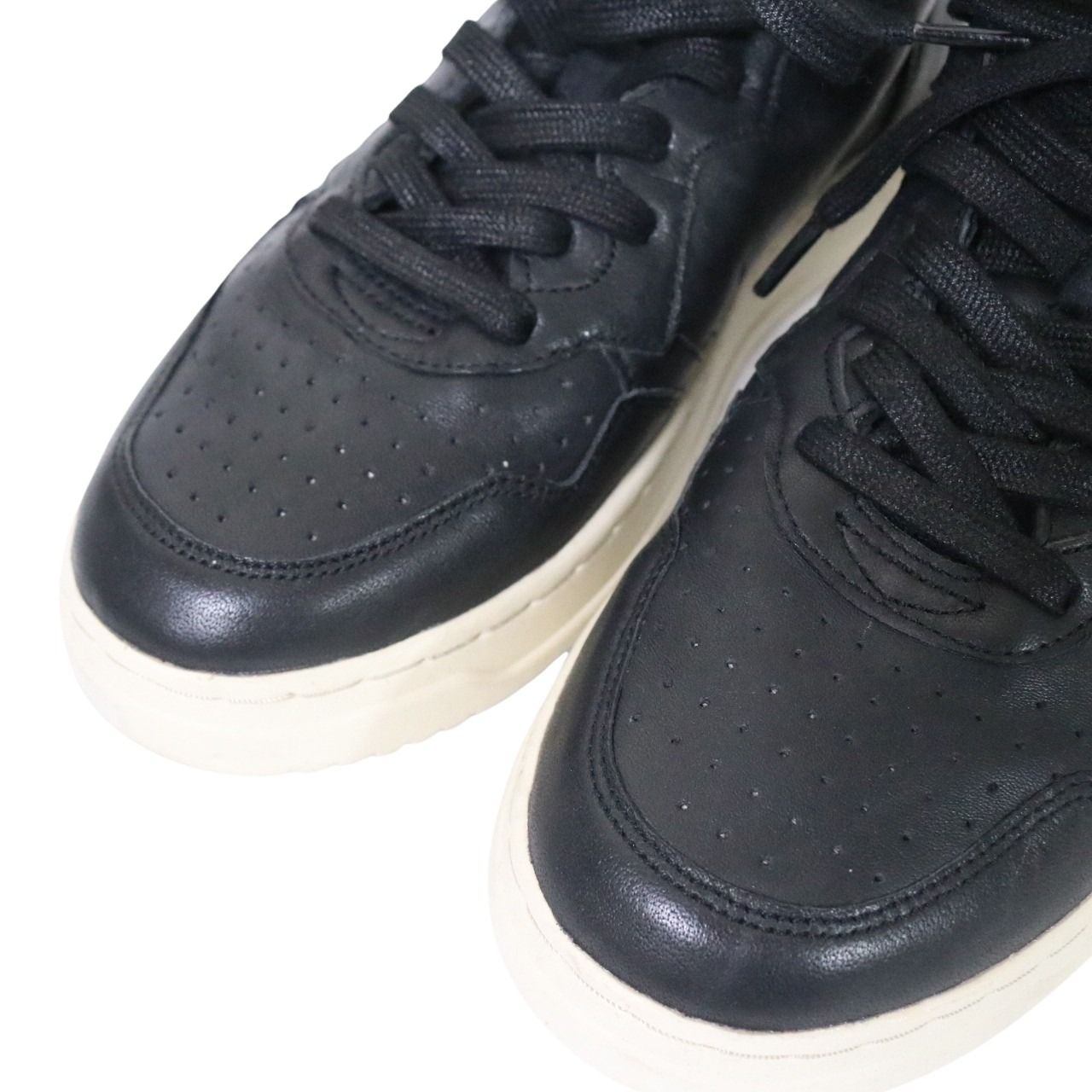 AUTRY Medalist Mid Leather Sneakers Black Size 27.0cm