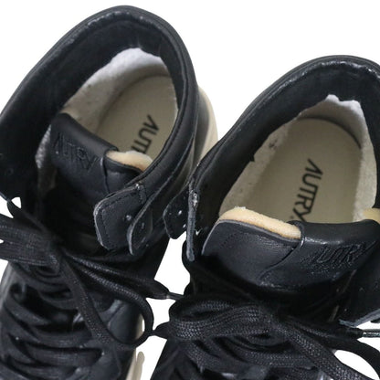 AUTRY Medalist Mid Leather Sneakers Black Size 27.0cm