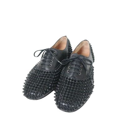 Christian Louboutin Cousin Charles Shoes Black Size 25.0cm