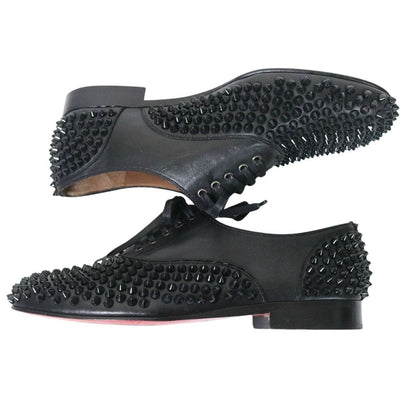 Christian Louboutin Cousin Charles Shoes Black Size 25.0cm