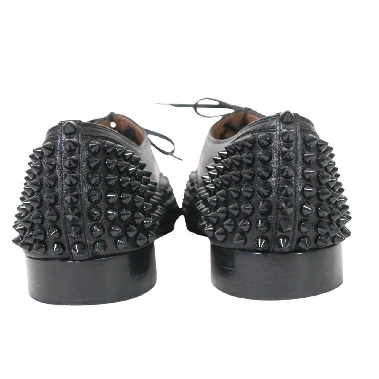 Christian Louboutin Cousin Charles Shoes Black Size 25.0cm