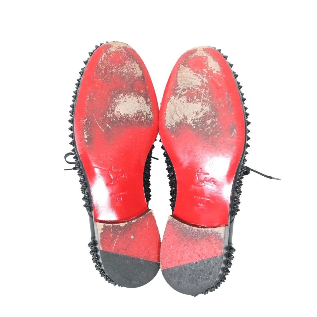Christian Louboutin Cousin Charles Shoes Black Size 25.0cm