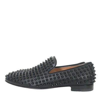 Christian Louboutin Rollerboy Slip-Ons Black Size 25.0cm