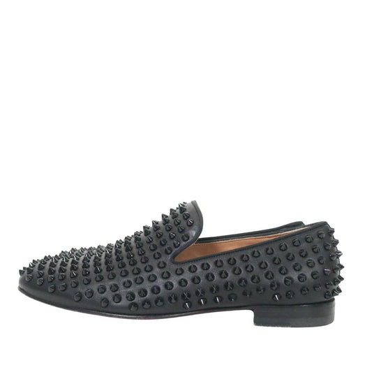 Christian Louboutin Rollerboy Slip-Ons Black Size 25.0cm