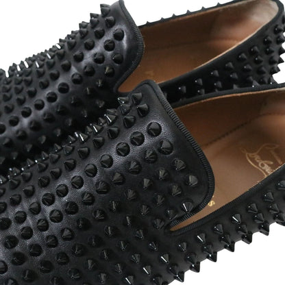 Christian Louboutin Rollerboy Slip-Ons Black Size 25.0cm