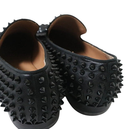 Christian Louboutin Rollerboy Slip-Ons Black Size 25.0cm