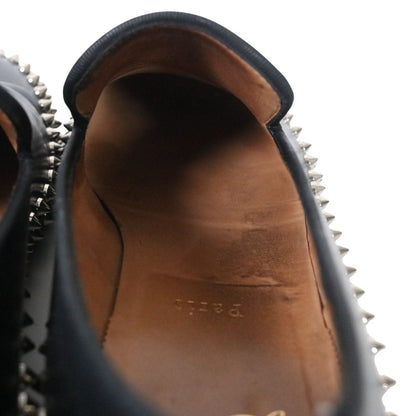 Christian Louboutin Mattia Spikes Loafers Black Size 25.0cm