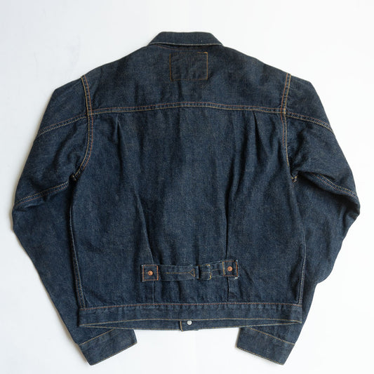 EVISU 1506 1st Model Dark Indigo Denim Jacket Size 40
