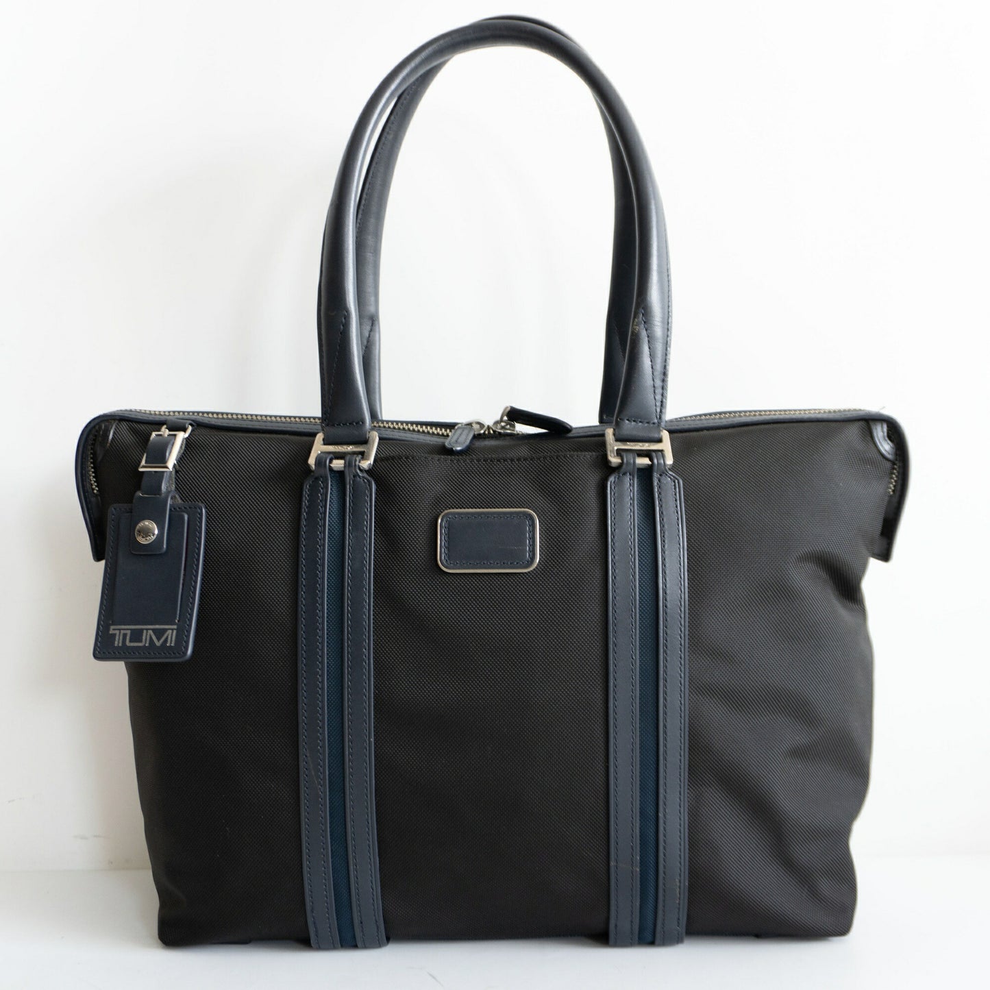 TUMI JARVIS Ballistic Nylon Business Bag Black Size ONE SIZE