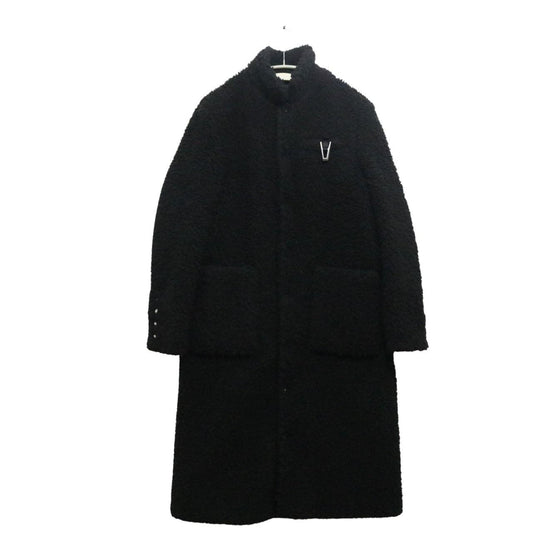1017 ALYX 9SM Polar Fleece Boa Coat Black Size M