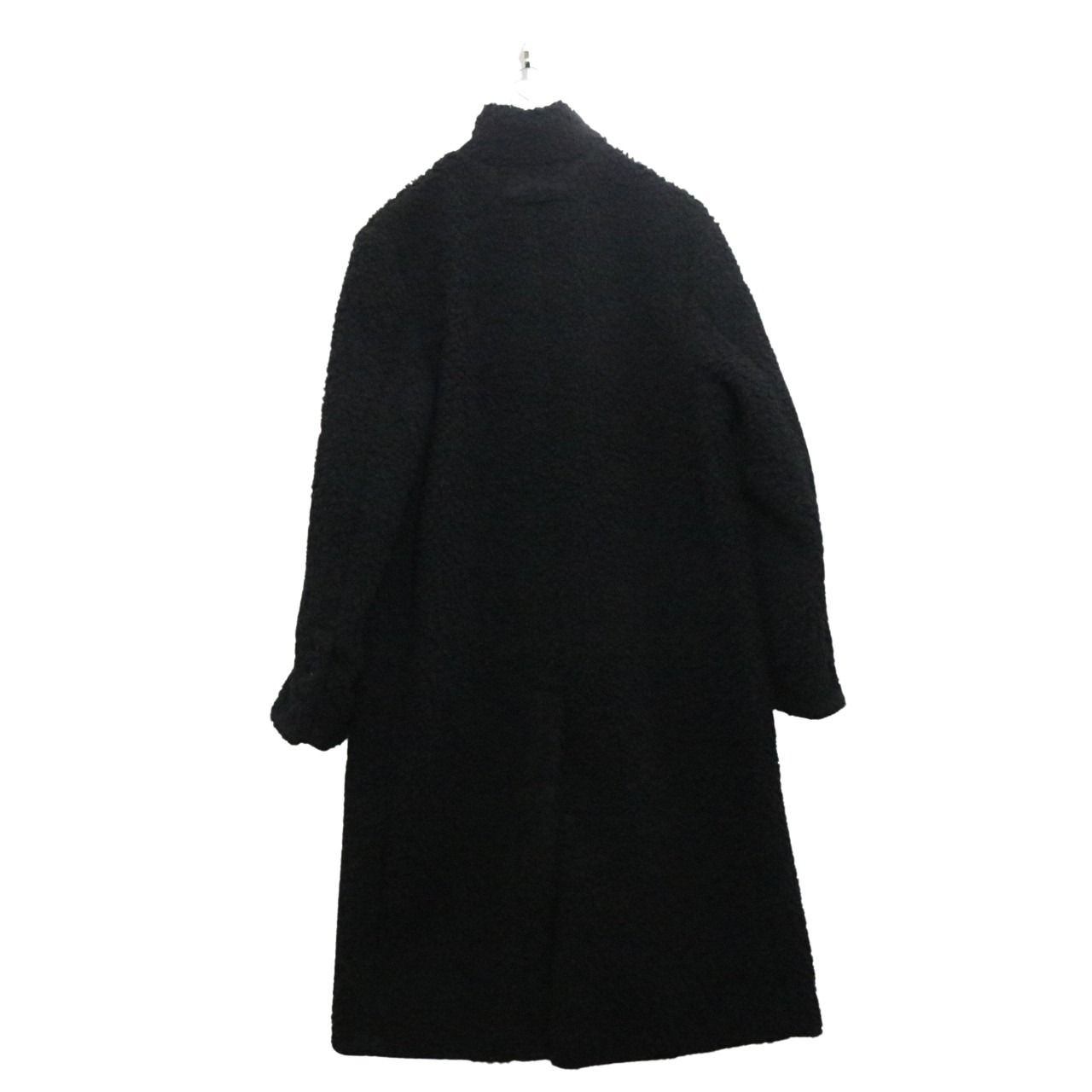 1017 ALYX 9SM Polar Fleece Boa Coat Black Size M