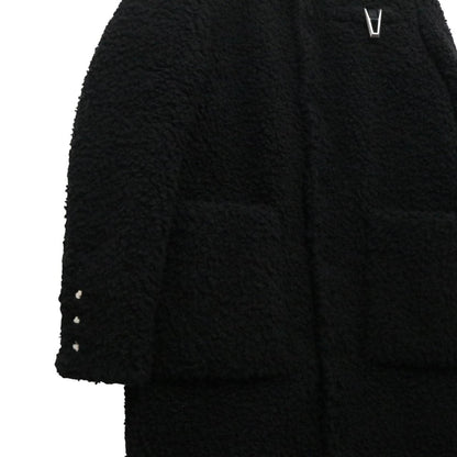 1017 ALYX 9SM Polar Fleece Boa Coat Black Size M