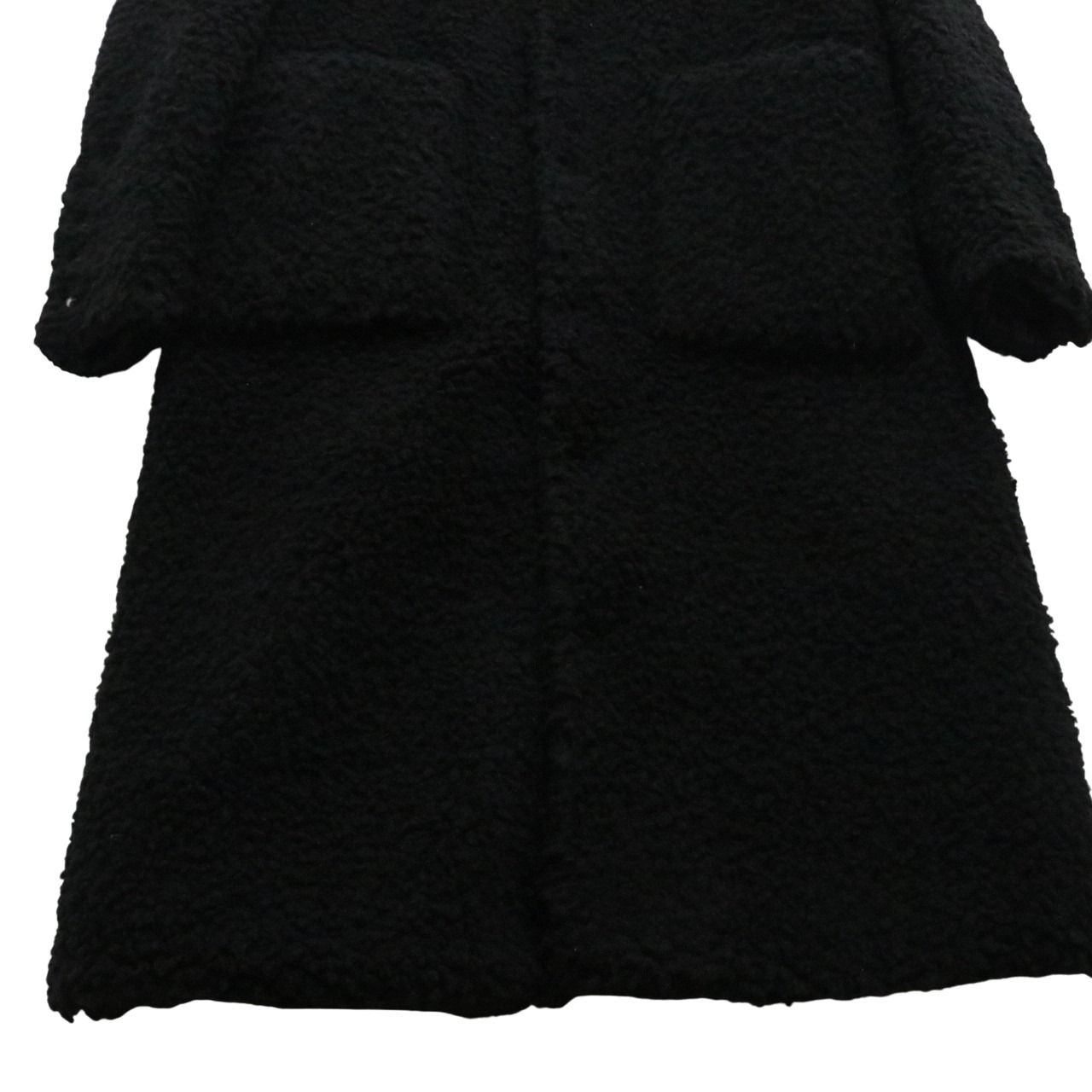 1017 ALYX 9SM Polar Fleece Boa Coat Black Size M