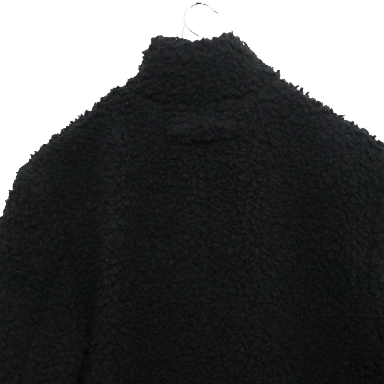 1017 ALYX 9SM Polar Fleece Boa Coat Black Size M