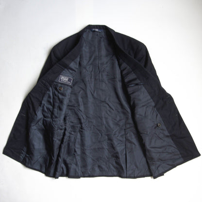 POLO RALPH LAUREN Navy Button Blazer Size 180