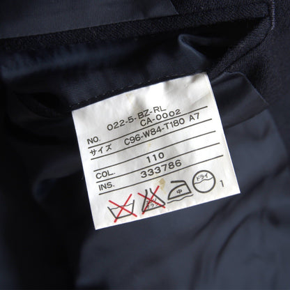 POLO RALPH LAUREN Navy Button Blazer Size 180