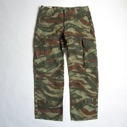 FRENCH ARMY 70s M47 Lizard Camo Cargo Pants Size 84L