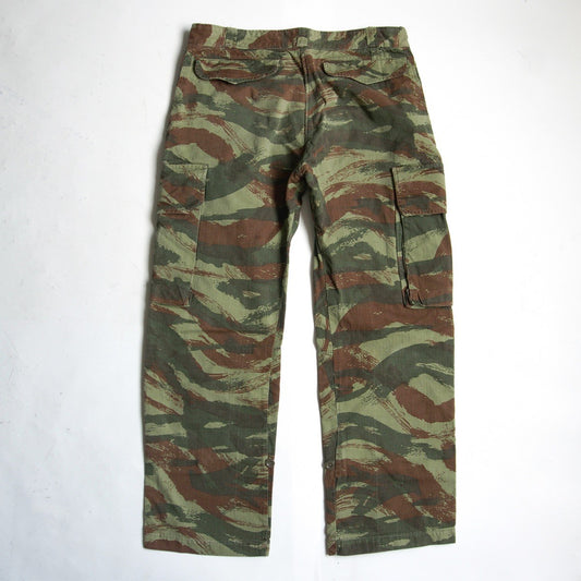 FRENCH ARMY 70s M47 Lizard Camo Cargo Pants Size 84L