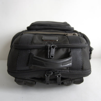 TUMI ALPHA BRAVO Black Business Backpack Size ONE SIZE