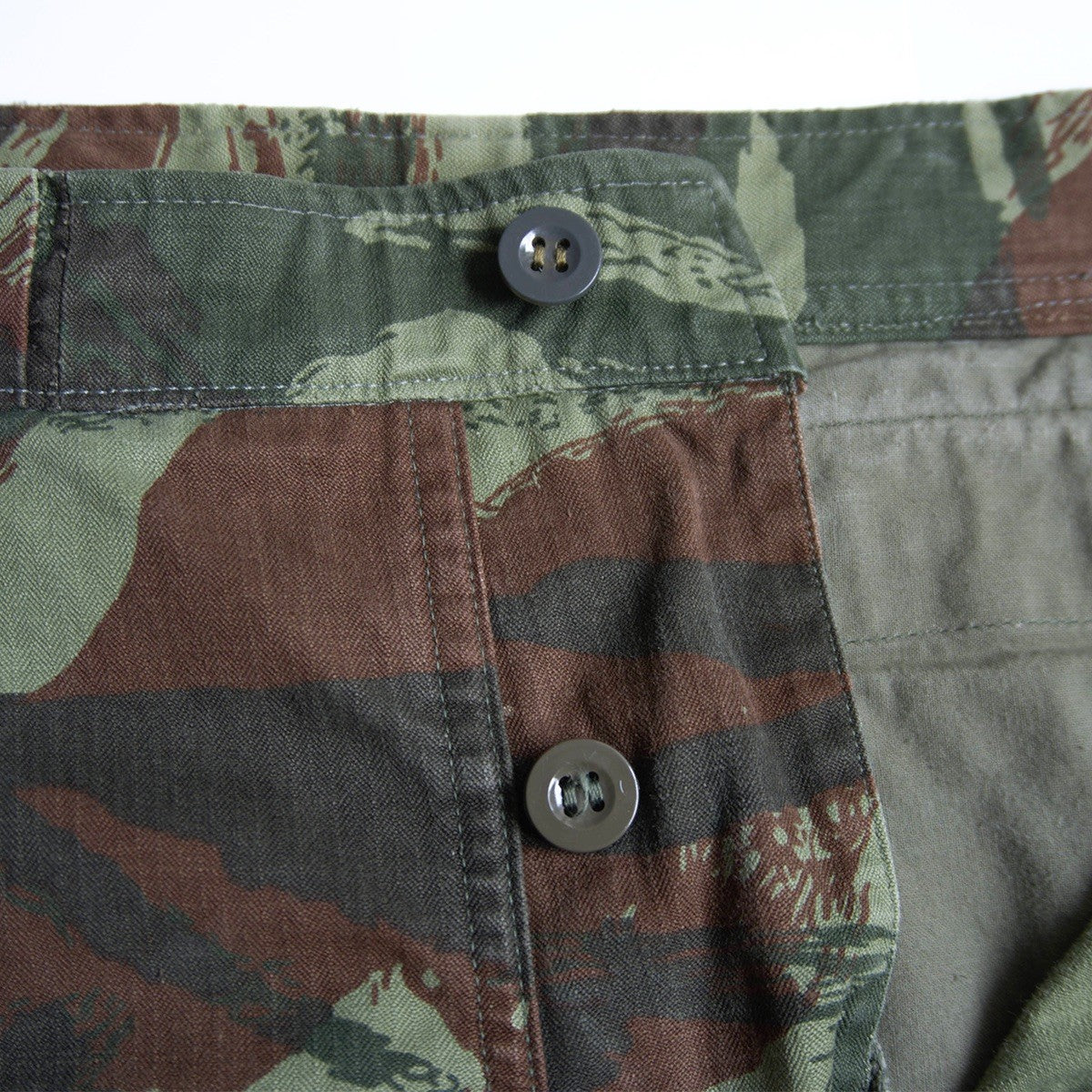FRENCH ARMY 70s M47 Lizard Camo Cargo Pants Size 84L