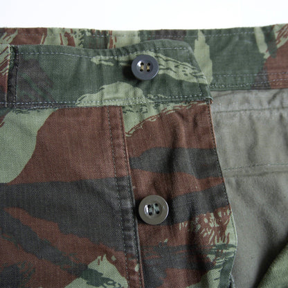 FRENCH ARMY 70s M47 Lizard Camo Cargo Pants Size 84L