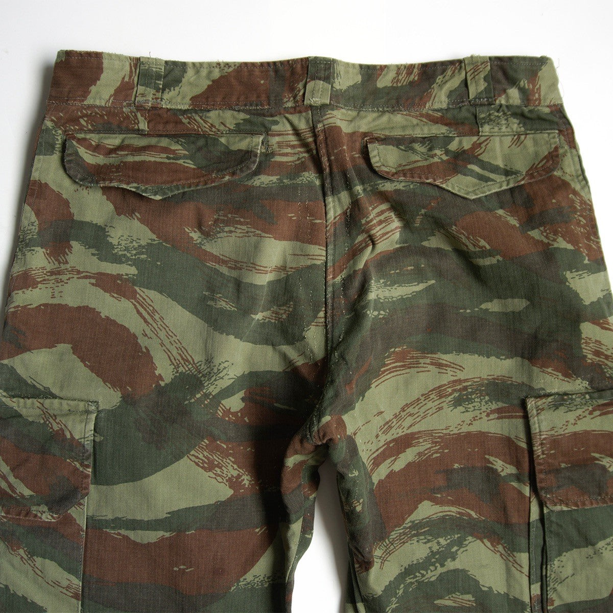 FRENCH ARMY 70s M47 Lizard Camo Cargo Pants Size 84L