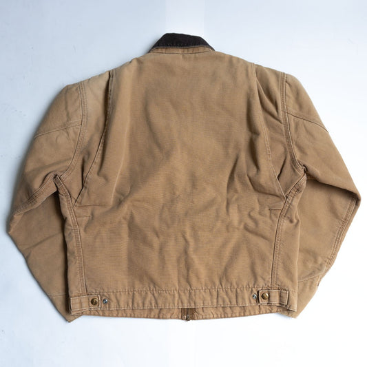 Carhartt Made in USA Duck Canvas Detroit Jacket Brown Size L