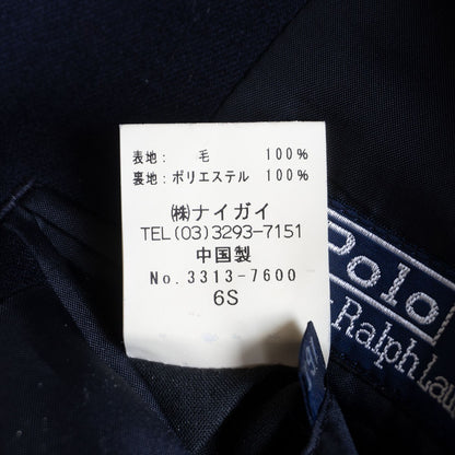POLO RALPH LAUREN Navy Blazer Size 160