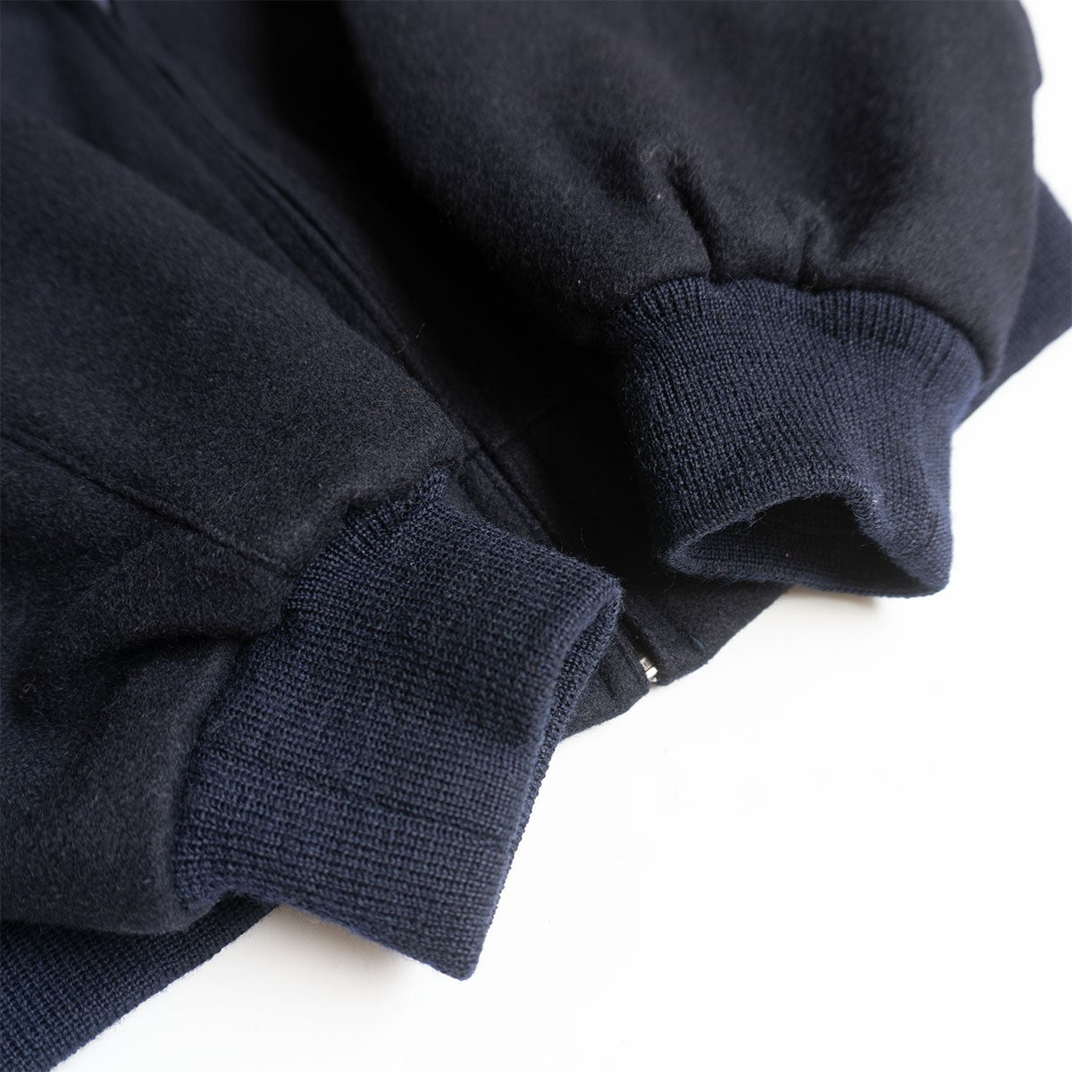 BARACUTA G9 Wool Harrington Jacket Dark Navy Size 40