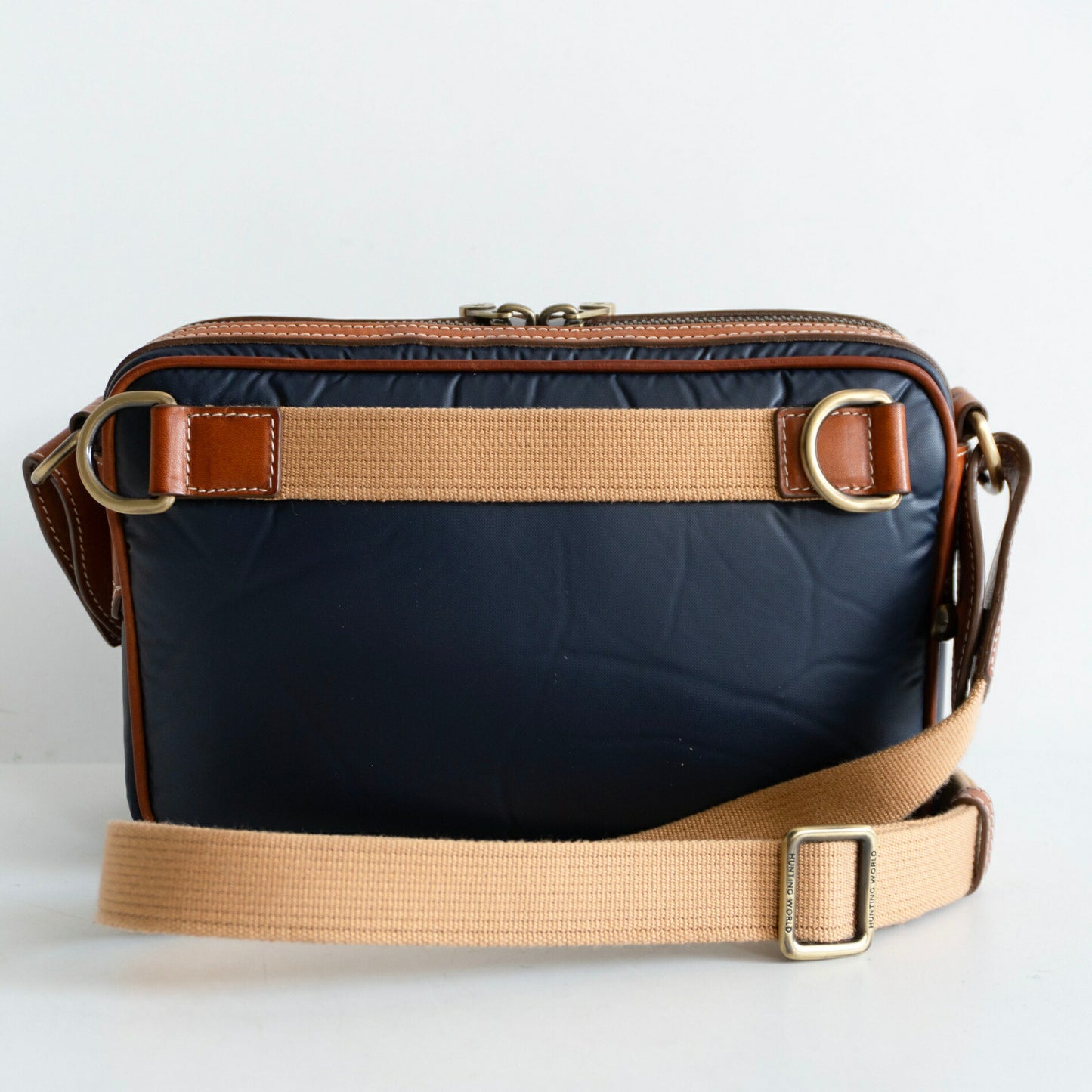 HUNTING WORLD Battue Cloth Shoulder Bag Navy Size ONE SIZE