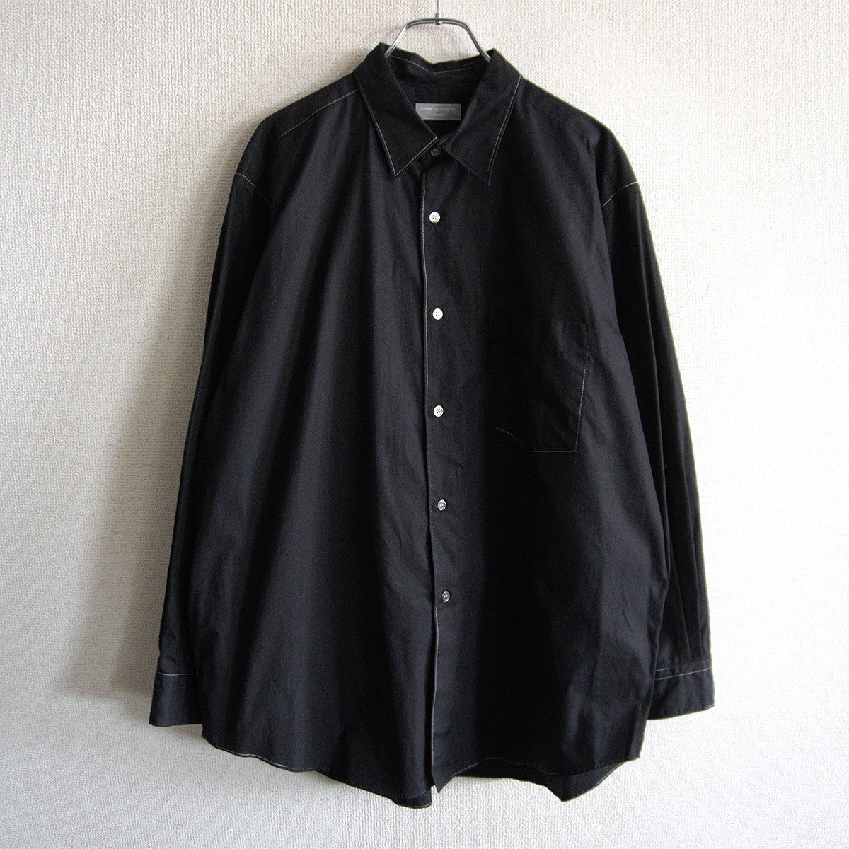 COMME des GARCONS HOMME 90s Relaxed Fit Shirt Black Size XL