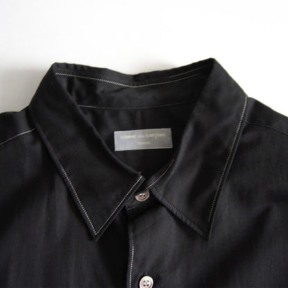 COMME des GARCONS HOMME 90s Relaxed Fit Shirt Black Size XL