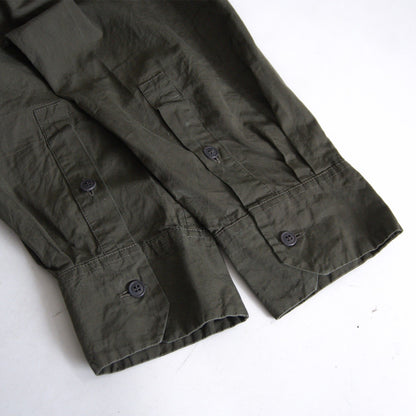 CASEY CASEY Big Raccourcie Paper Cotton Shirt Size L
