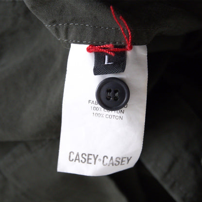 CASEY CASEY Big Raccourcie Paper Cotton Shirt Size L