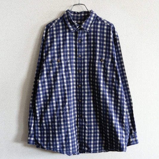 PATAGONIA 00s Organic Cotton Check Shirt Size M