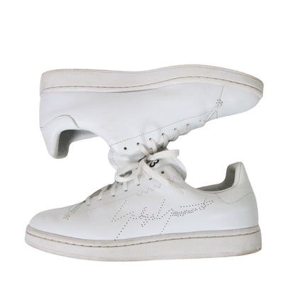 Y-3 Yohji Court Leather Sneakers White Size 26.0cm